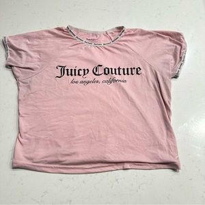 Juicy Couture Sleepwear PJ Top Pink Large